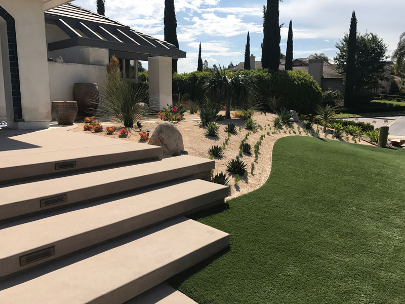 Synthetic Turf Installation Contractor Projects Del Mar, New Residential or Business Project Artificial Landscape Installation